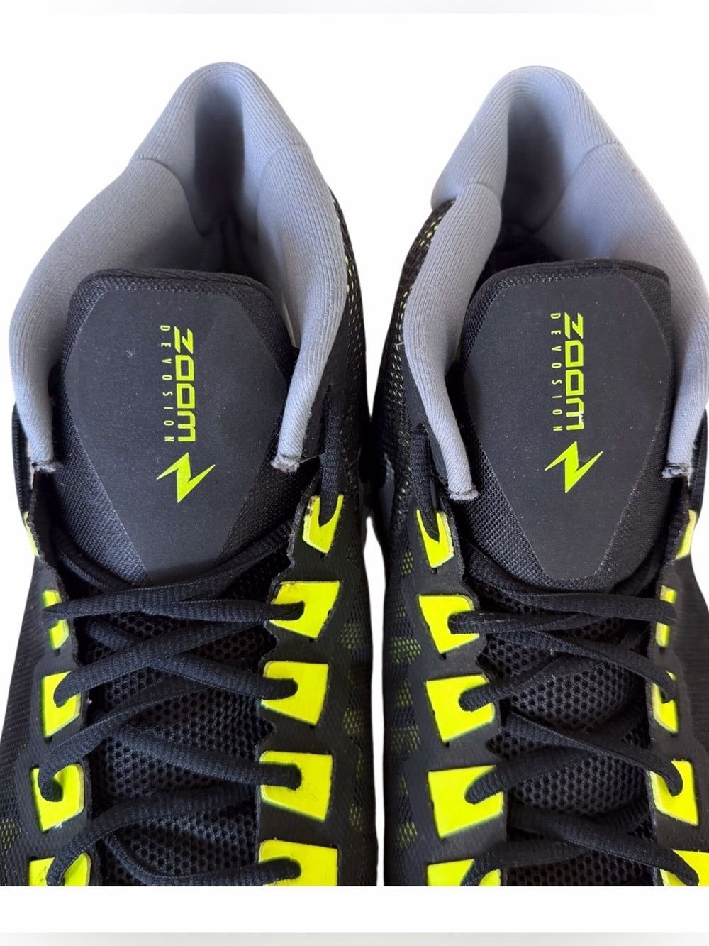 Nike Zoom Devosion Black Volt basketball shoes - Picture 5 of 11